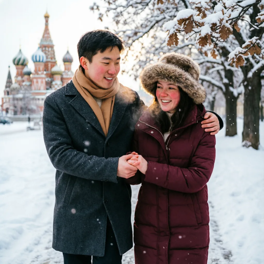 Зимняя love story в Москве идеи и локации